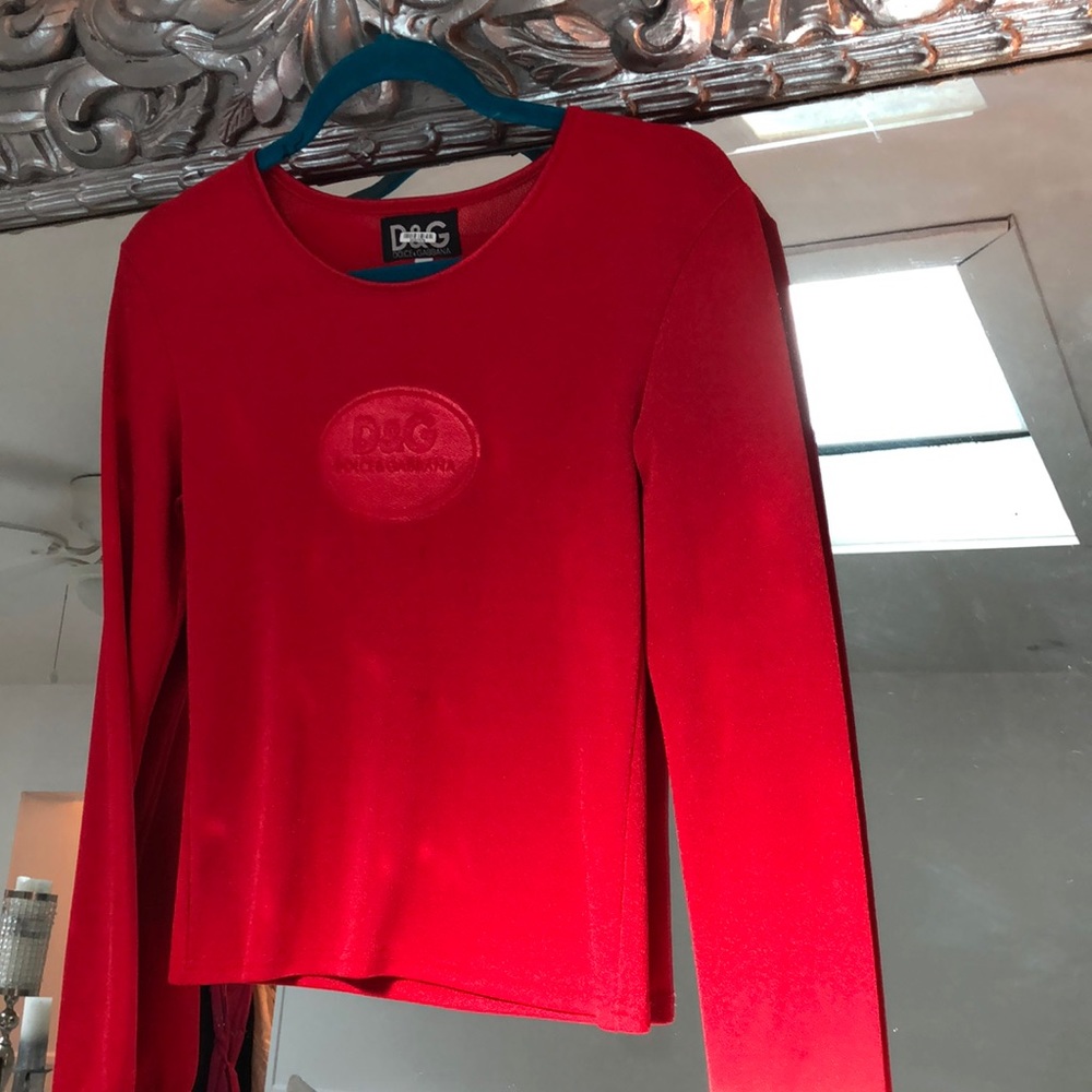 Dolce & Gabbana red top